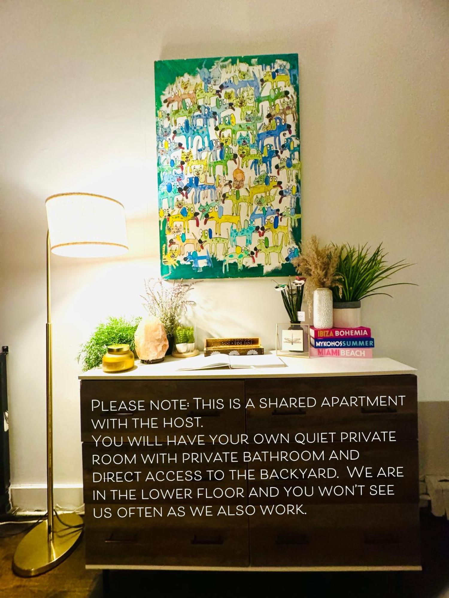 Private Room With Private Bathroom And Backyard New York Eksteriør bilde